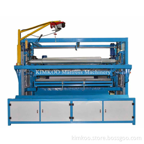 Automatic mattress roll packing machine